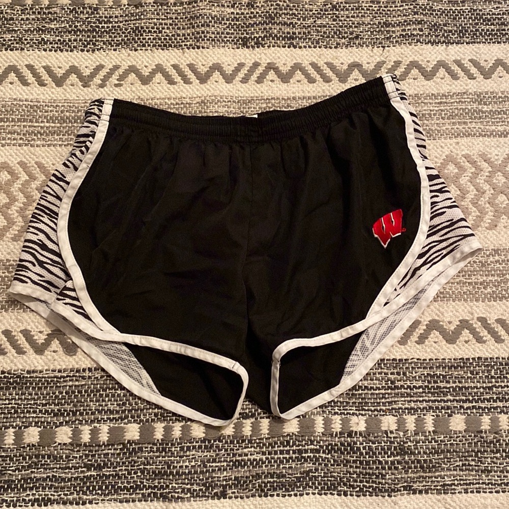 Soffe Zebra Wisconsin Badger Shorts